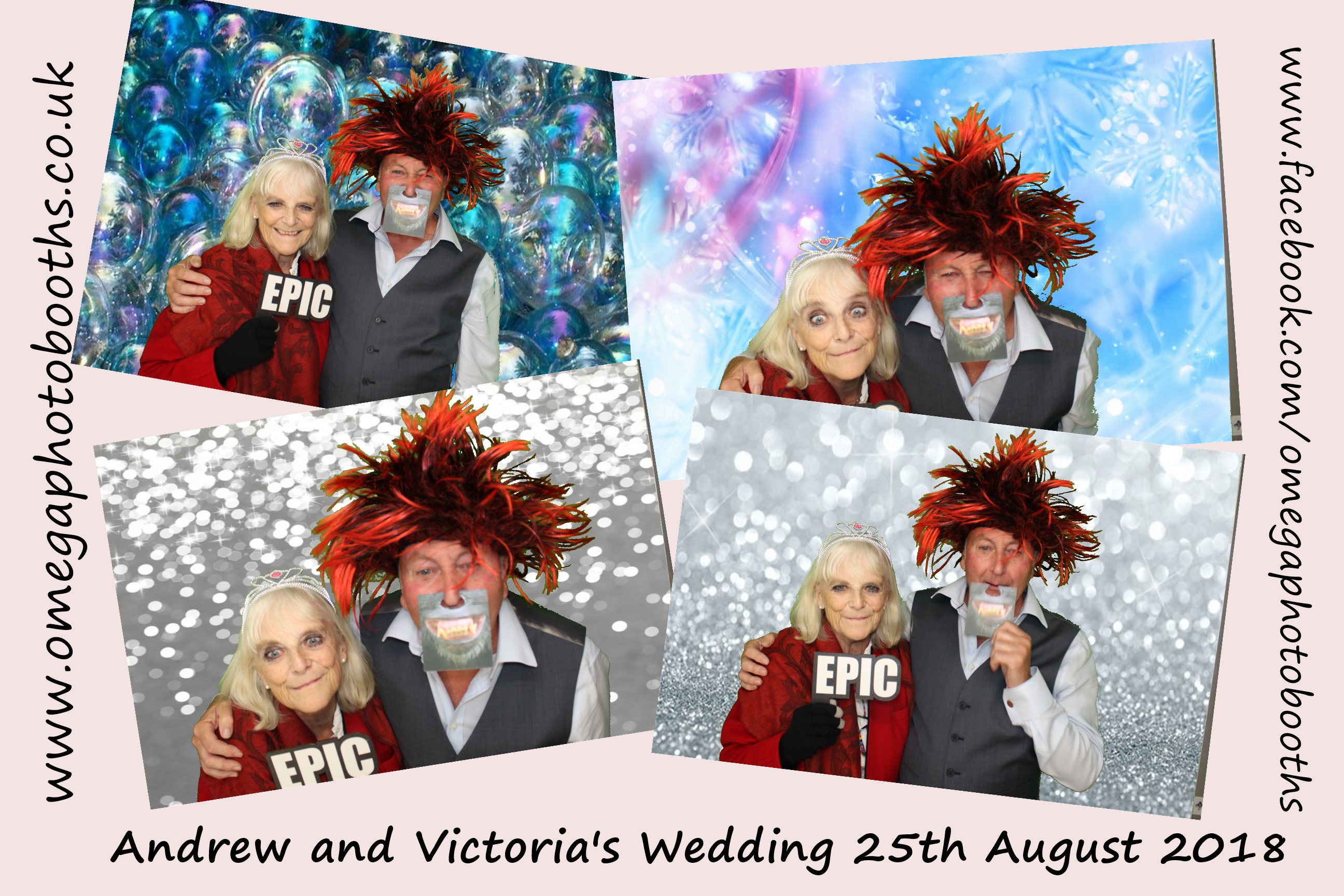 Andrew & Victoria's Wedding | View more photos from the event at gallery.omegaphotobooths.co.uk/u/Omega-Photobooths/Andrew-Victorias-Wedding